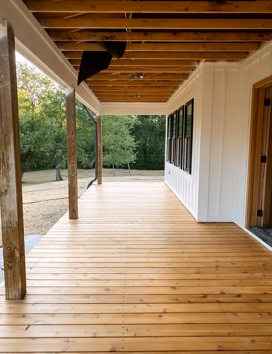 Deck staining by Red Barn Painting